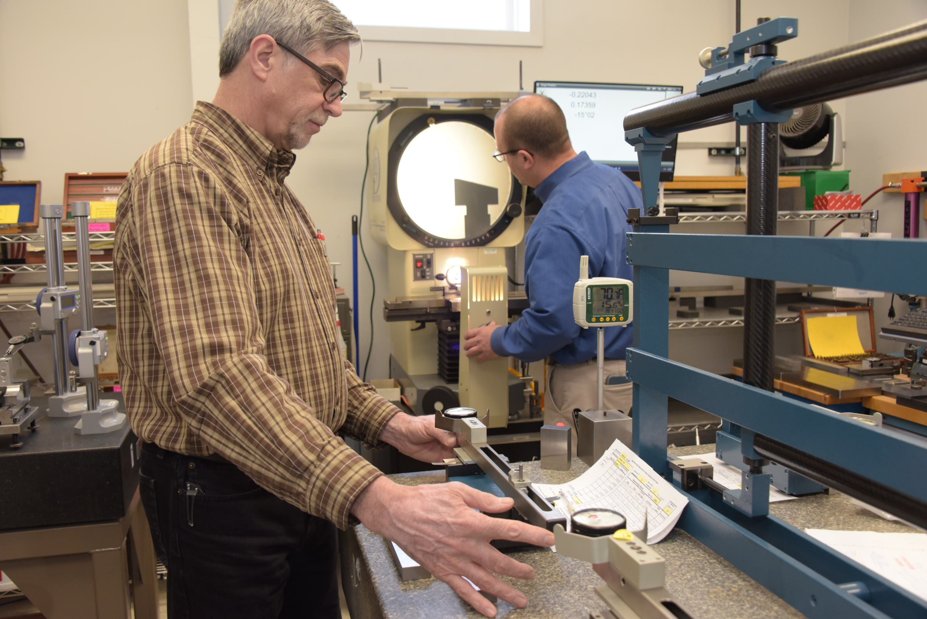 Dorsey Calibration Lab, photo by Tom LaBarbera of Picture this Studios