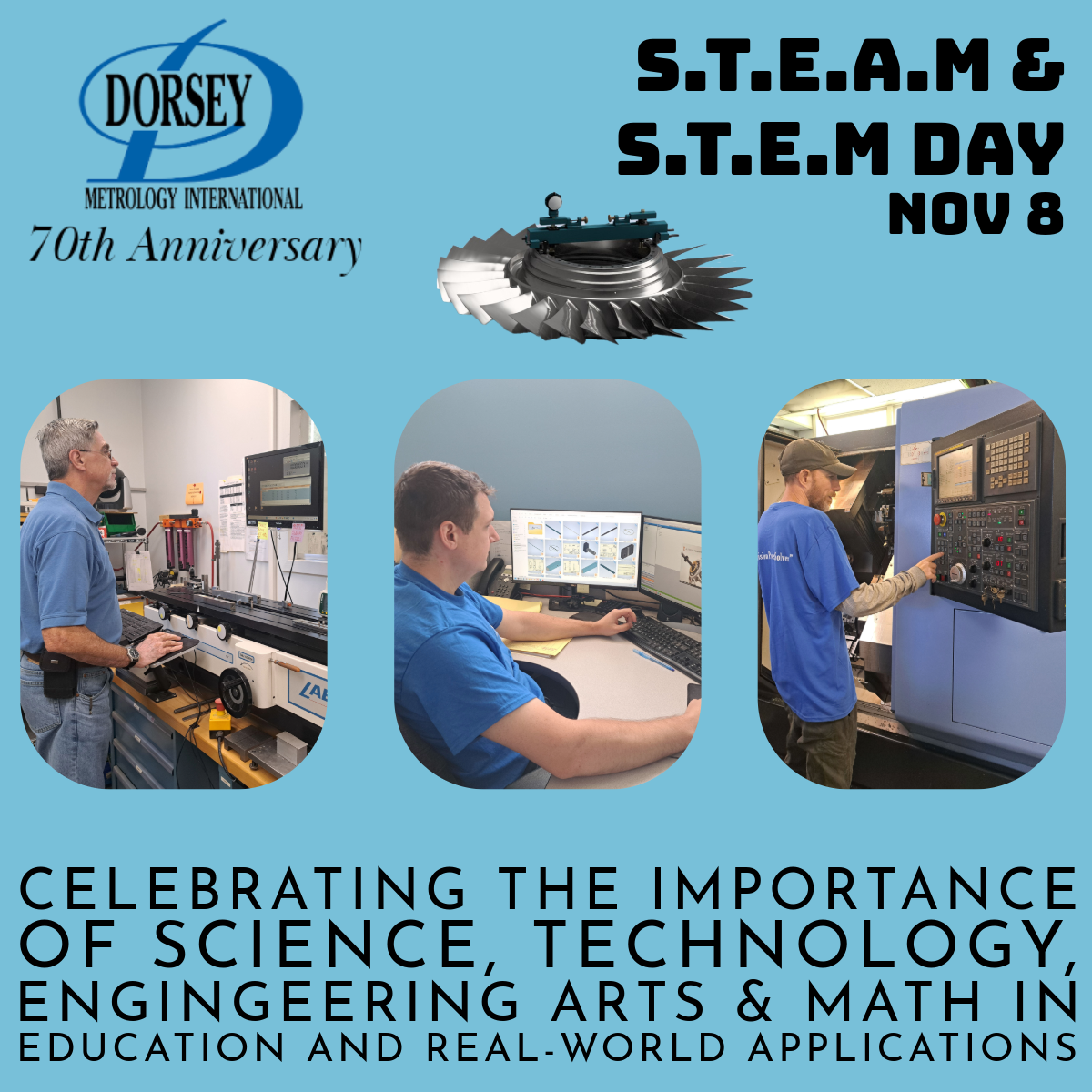 November 8 is STEM & STEAM Day 2025