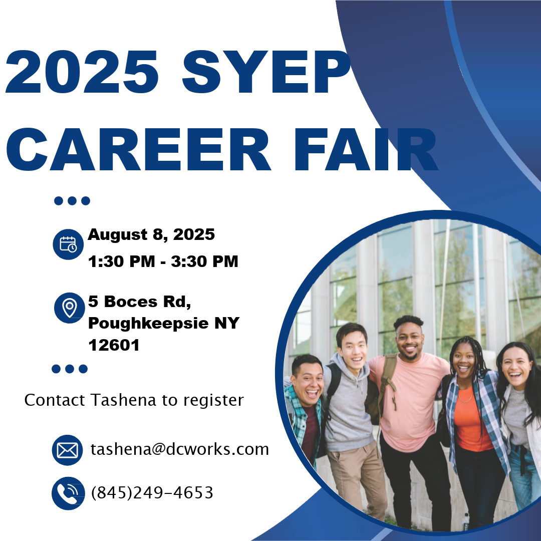2025 SYEP Career Fair at Dutchess Boces